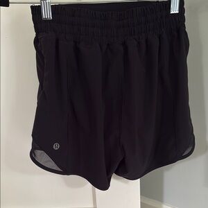 Lululemon Athletica Black Athletic Shorts Lightweight Mesh